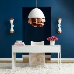 Ruffle White Chandelier -Scout Design Studio 0a45f6906754a53720a0bd0470ecb75f