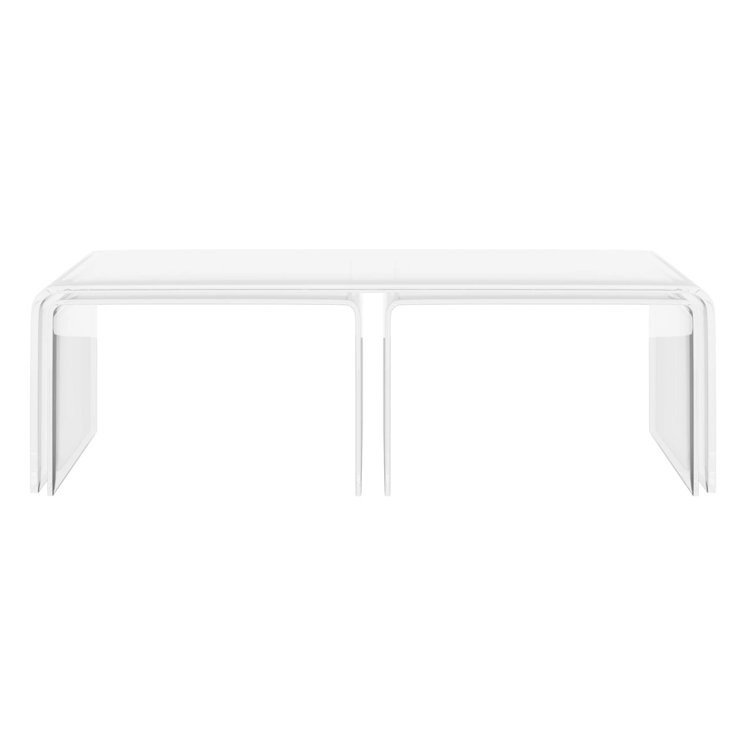 Aria Waterfall Nesting Coffee Table 3 Aria Waterfall Nesting Coffee Table - Image 3