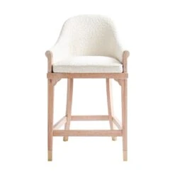 Adele Counter Stool In Ivory Boucle 10 Adele Counter Stool In Ivory Boucle -Scout Design Studio AdeleCounterStoolInIvoryBoucle.01