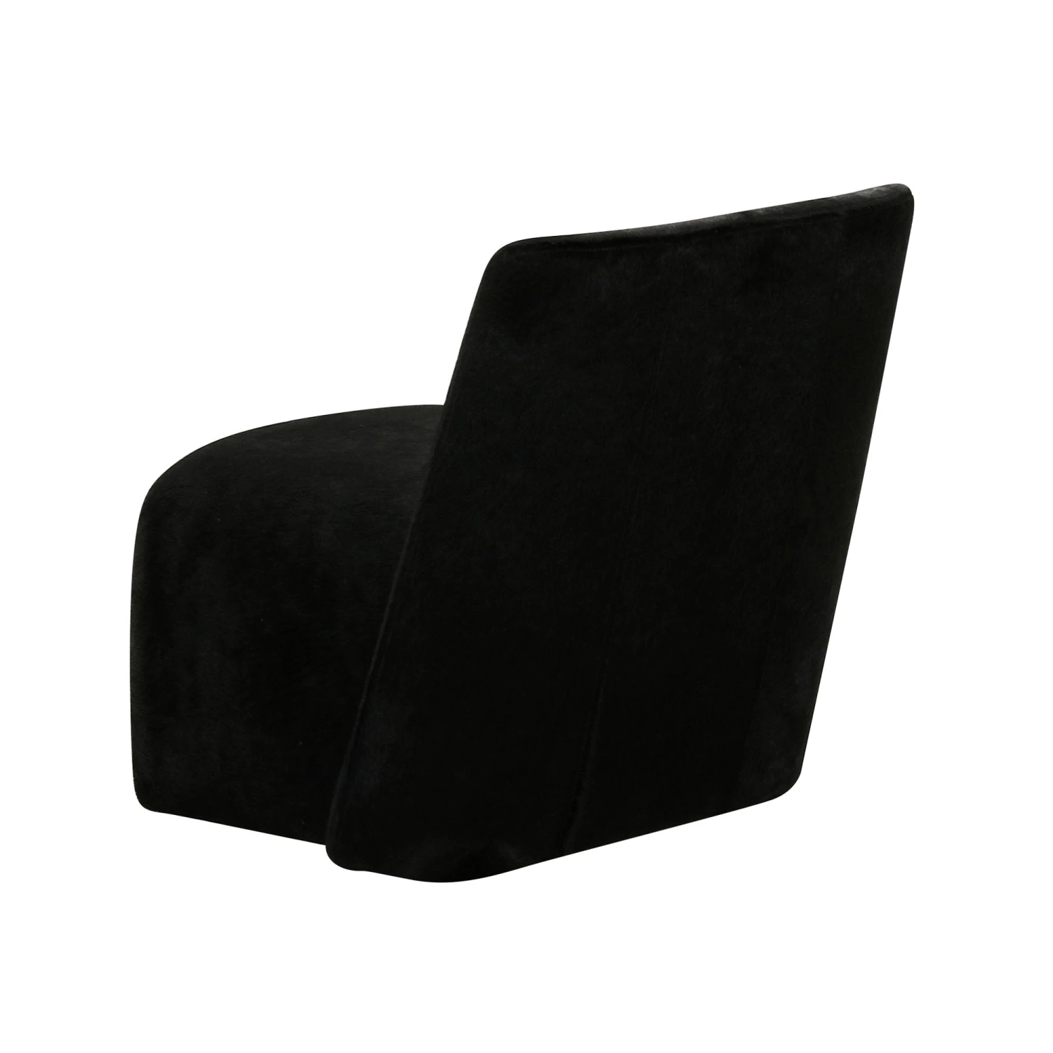 After Midnight Accent Chair In Black Hide 4 After Midnight Accent Chair In Black Hide - Image 4