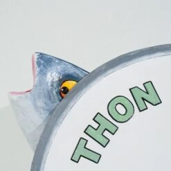 Albacore Tuna Sculpture - Water Green 8 Albacore Tuna Sculpture - Water Green -Scout Design Studio AlbacoreTunaSculpture WaterGreen.03