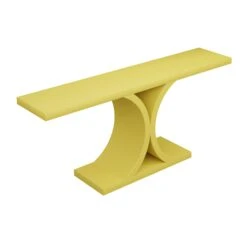 Custom Archer Console Table 13 Custom Archer Console Table -Scout Design Studio ArcherConsoleTableinCollinsGrasscloth.04