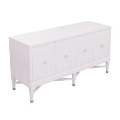 Custom Ariel Credenza -Scout Design Studio ArielCredenzainBalletPinkLacquer.03