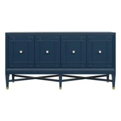 Custom Ariel Credenza -Scout Design Studio ArielCredenzainBoeingNavyLacquer.01