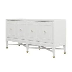 Custom Ariel Credenza -Scout Design Studio ArielCredenzainCirrusWhiteLacquer.02