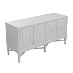 Custom Ariel Credenza -Scout Design Studio ArielCredenzainFalconGreyLacquer.03