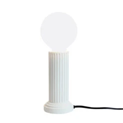 Athena Lamp Base In White