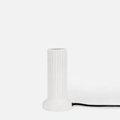 Athena Lamp Base In White 8 Athena Lamp Base In White -Scout Design Studio AthenaLampinWhite.03