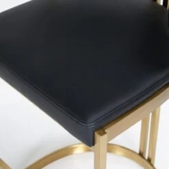 Ballantine Counter Stool In Black Leather Brass -Scout Design Studio Ballantine 20Counter 20Stool 20in 20Black 20Leather 20Brass.04