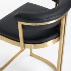 Ballantine Counter Stool In Black Leather Brass -Scout Design Studio Ballantine 20Counter 20Stool 20in 20Black 20Leather 20Brass.05