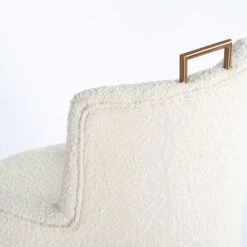 Barrel Dining Chair In Ivory Boucle 8 Barrel Dining Chair In Ivory Boucle -Scout Design Studio BarrelAccentChair.03