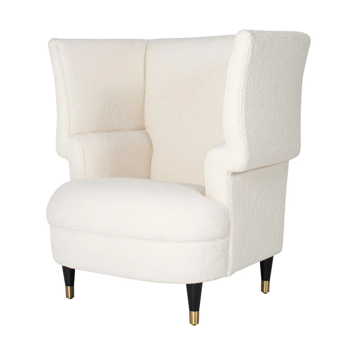 Bobby Chair In Ivory Boucle 1 Bobby Chair In Ivory Boucle