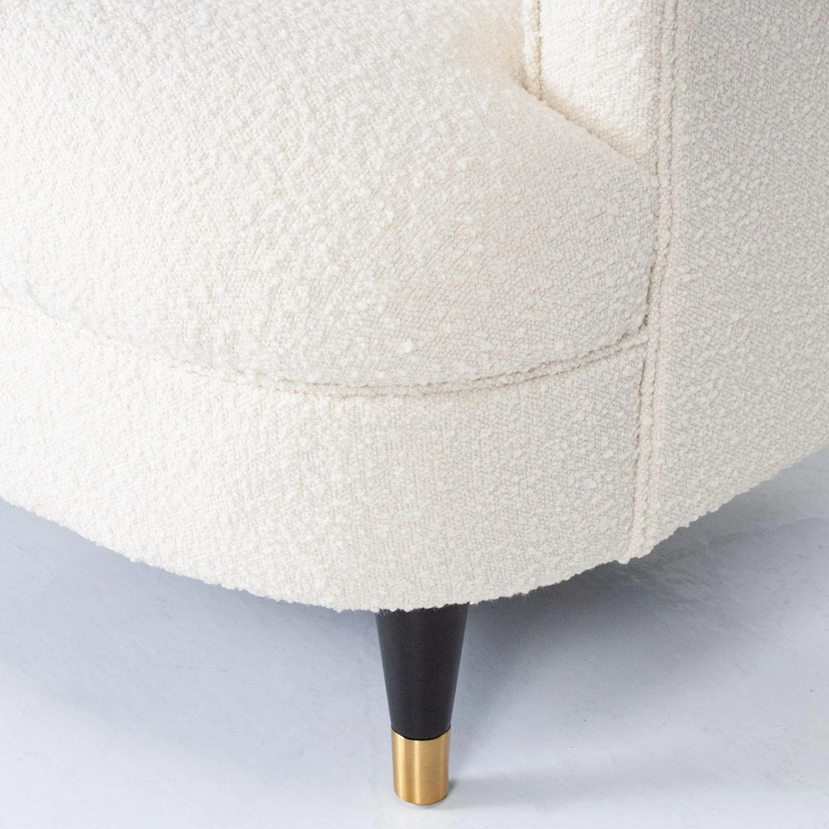 Bobby Chair In Ivory Boucle 5 Bobby Chair In Ivory Boucle - Image 5