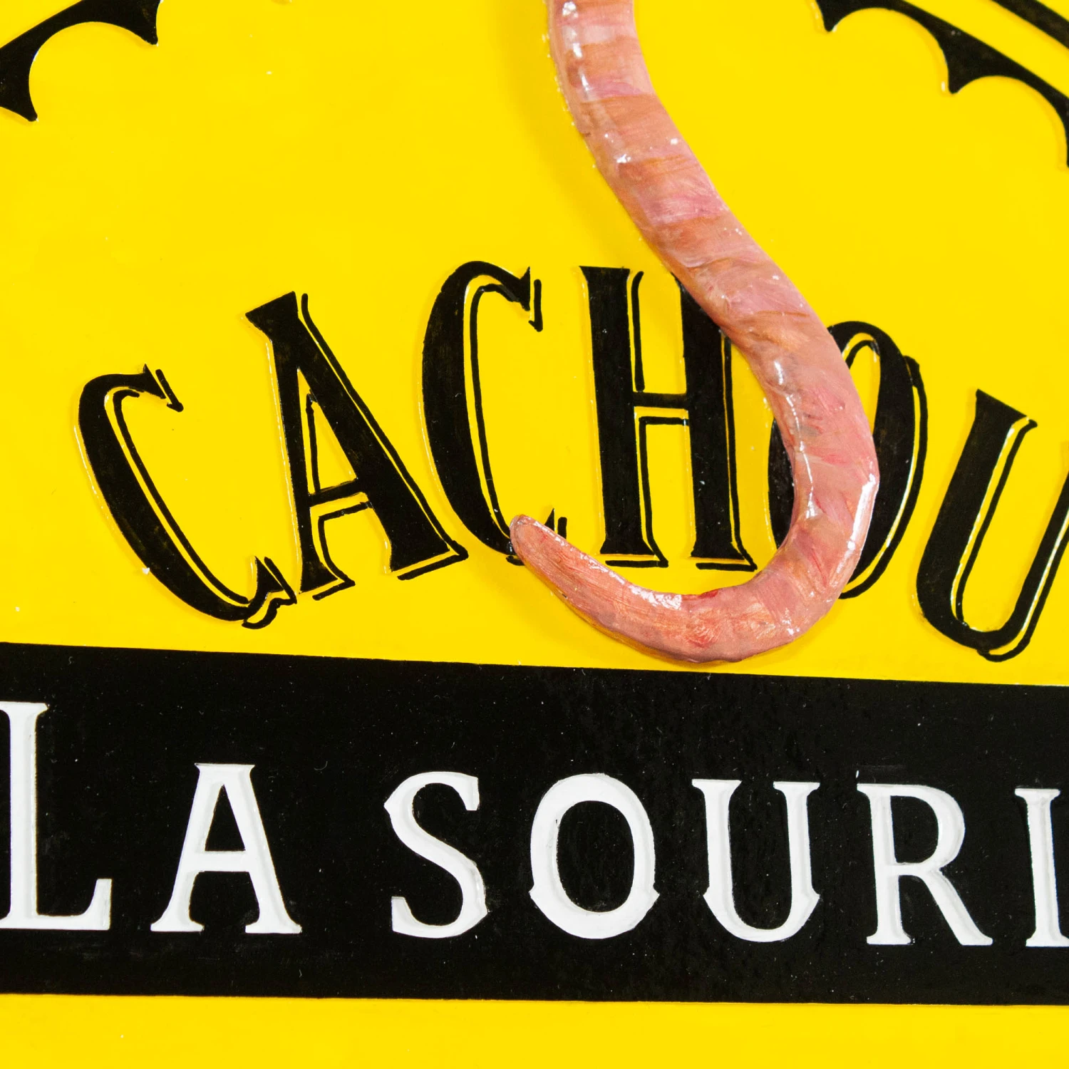 Cachou Mouse Sculpture In Yellow 3 Cachou Mouse Sculpture In Yellow - Image 3