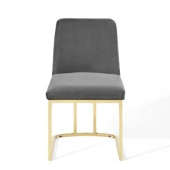 Camille Dining Chair In Grey Velvet -Scout Design Studio CamilleDiningChairinGreyVelvet.04