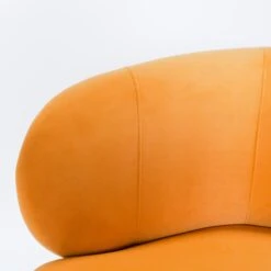 Capri Swivel Chair In Mustard Velvet -Scout Design Studio CapriSwivelChairInMustardVelvet.03