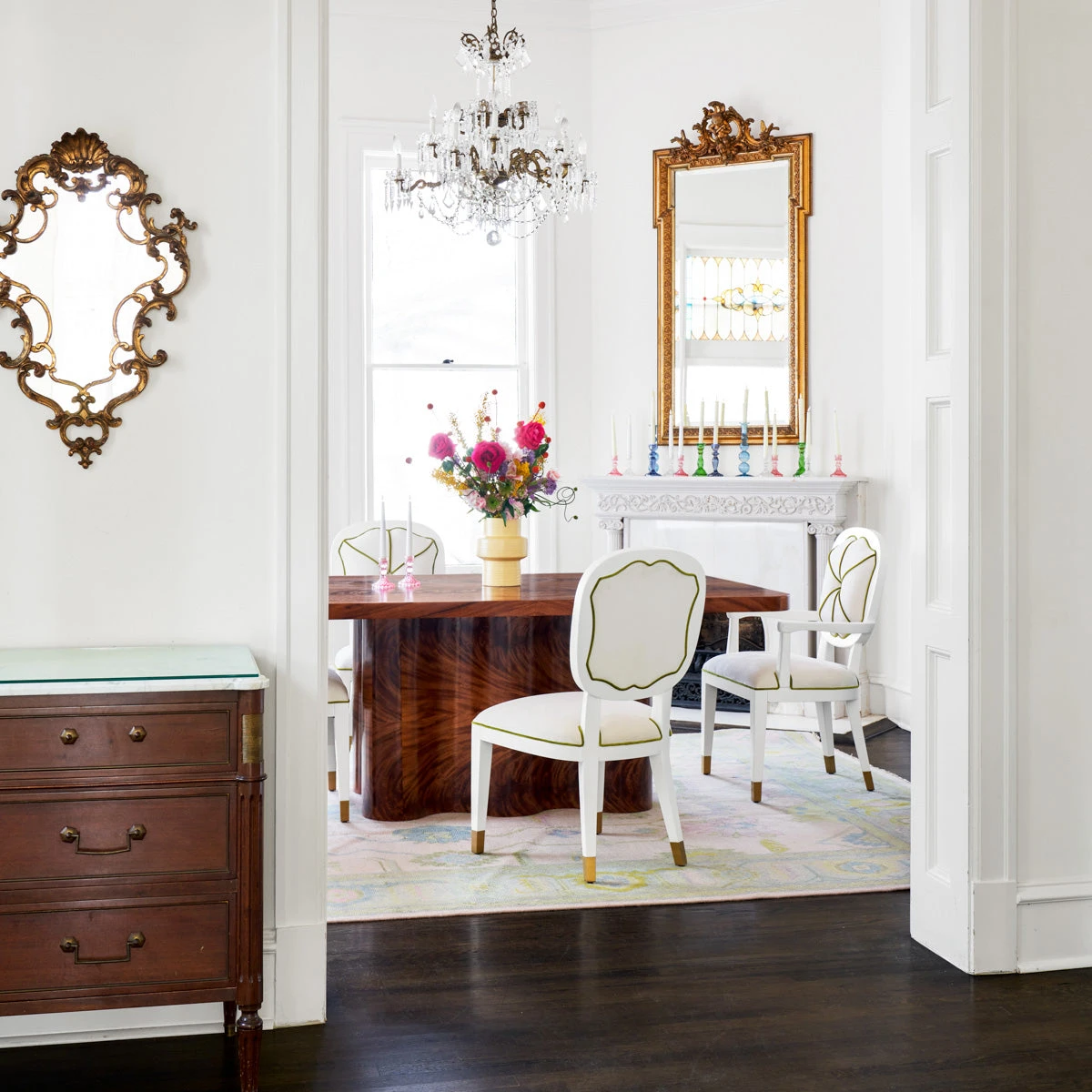 Carlyle Armless Dining Chair 2 Carlyle Armless Dining Chair - Image 2