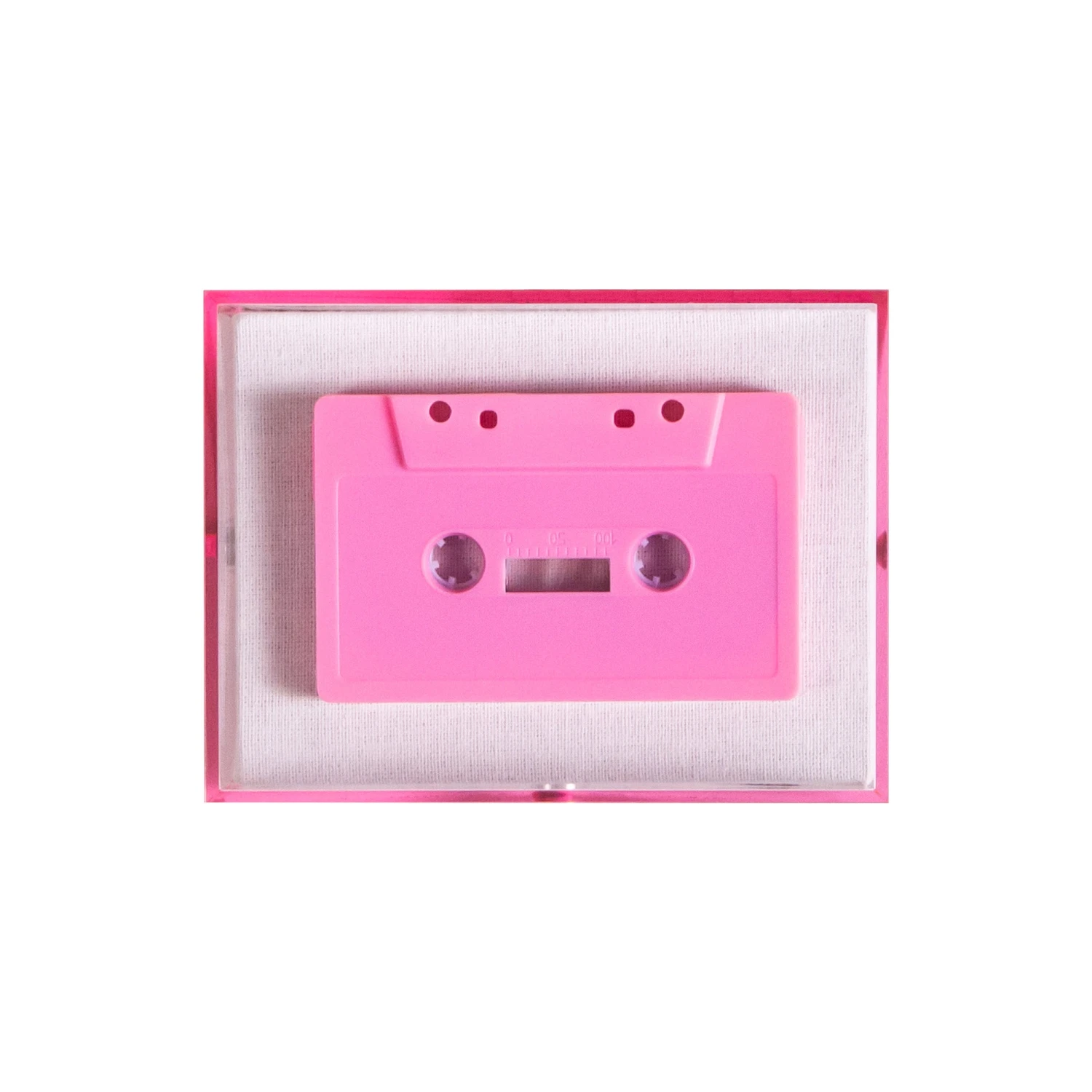 Cassette Tape Petite - Light Pink 1 Cassette Tape Petite - Light Pink
