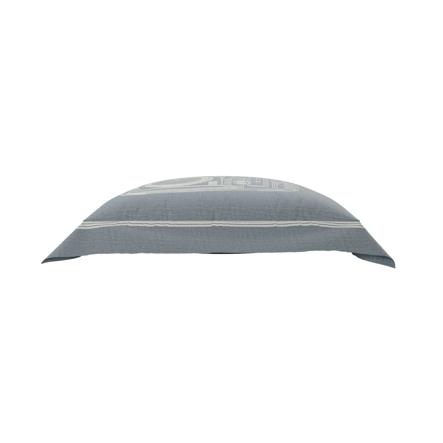 Chambray Boombox Pillow Cover 4 Chambray Boombox Pillow Cover - Image 4