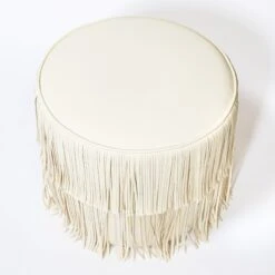 Chaser Ottoman In Ivory Leather 8 Chaser Ottoman In Ivory Leather -Scout Design Studio ChaserOttomaninIvoryLeather.06