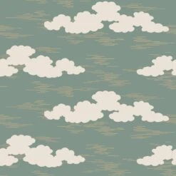 Cloud Line - Blue Jade