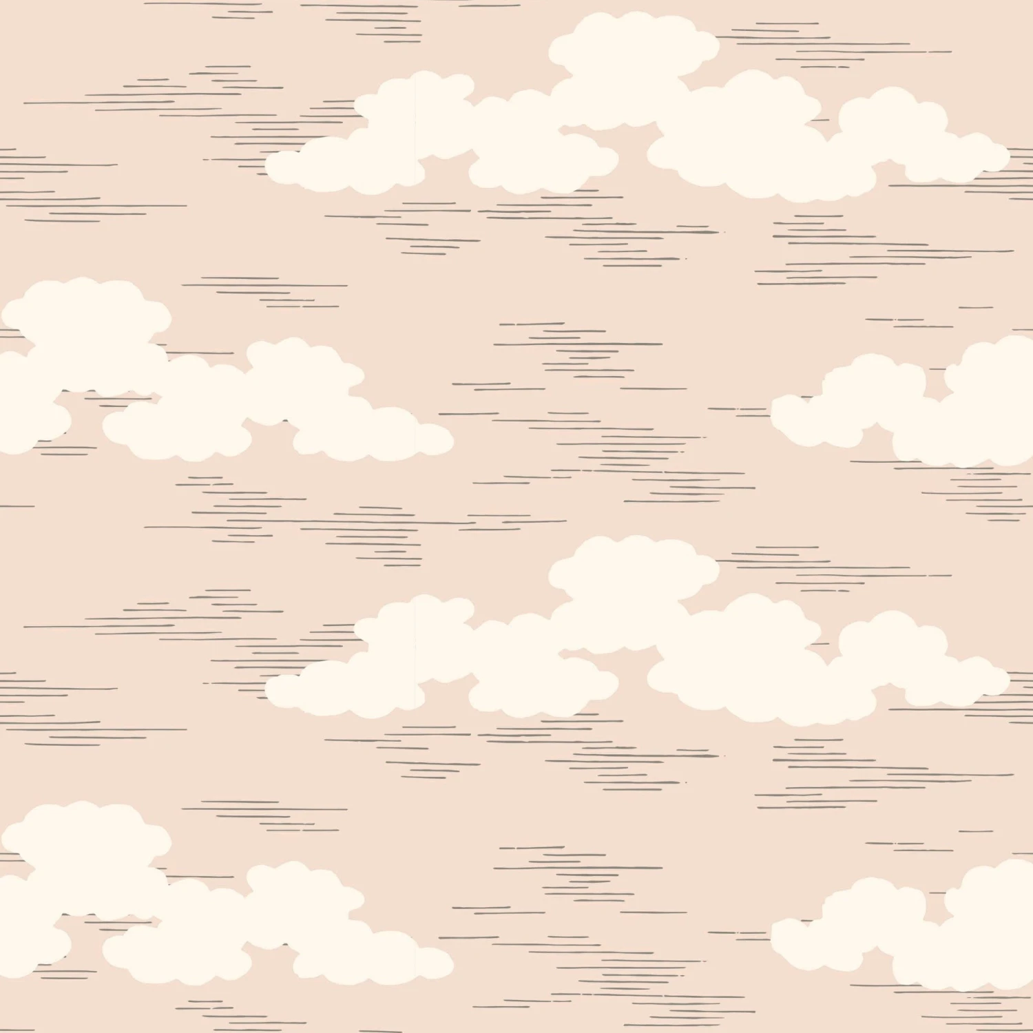 Cloud Line - Pale Peach 1 Cloud Line - Pale Peach