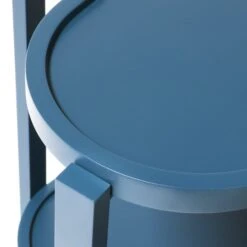 Clover Bar Cart In Dark Blue -Scout Design Studio CloverBarCartinDarkBlue.05