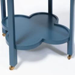 Clover Bar Cart In Dark Blue -Scout Design Studio CloverBarCartinDarkBlue.07