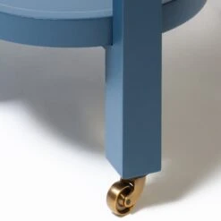 Clover Bar Cart In Dark Blue -Scout Design Studio CloverBarCartinDarkBlue.08