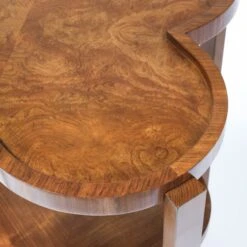 Clover Bar Cart In Walnut Veneer 13 Clover Bar Cart In Walnut Veneer -Scout Design Studio CloverBarCartinWalnutVeneer.06