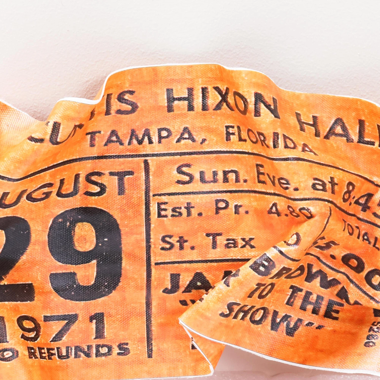 Rock ‘N Roll Stub - 1971 2 Rock ‘N Roll Stub - 1971 - Image 2