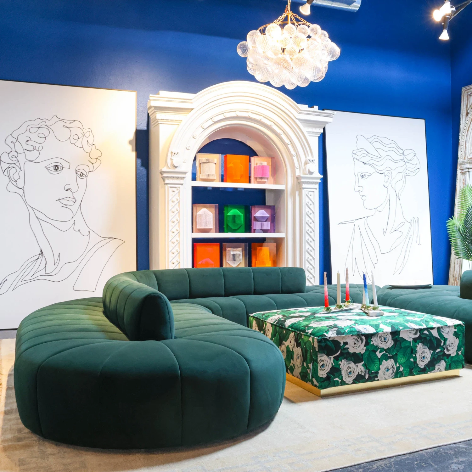 Toiletpaper Roses Pouf By Seletti 2 Toiletpaper Roses Pouf By Seletti - Image 2