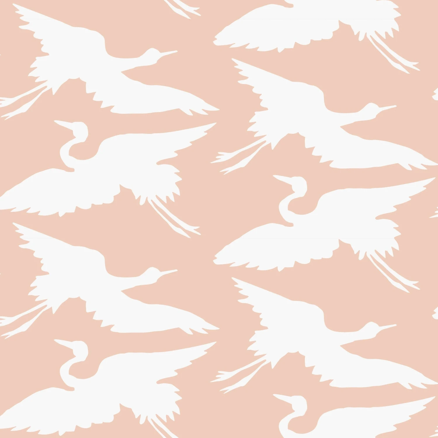 Cranes Couples - Beauty Blush 1 Cranes Couples - Beauty Blush