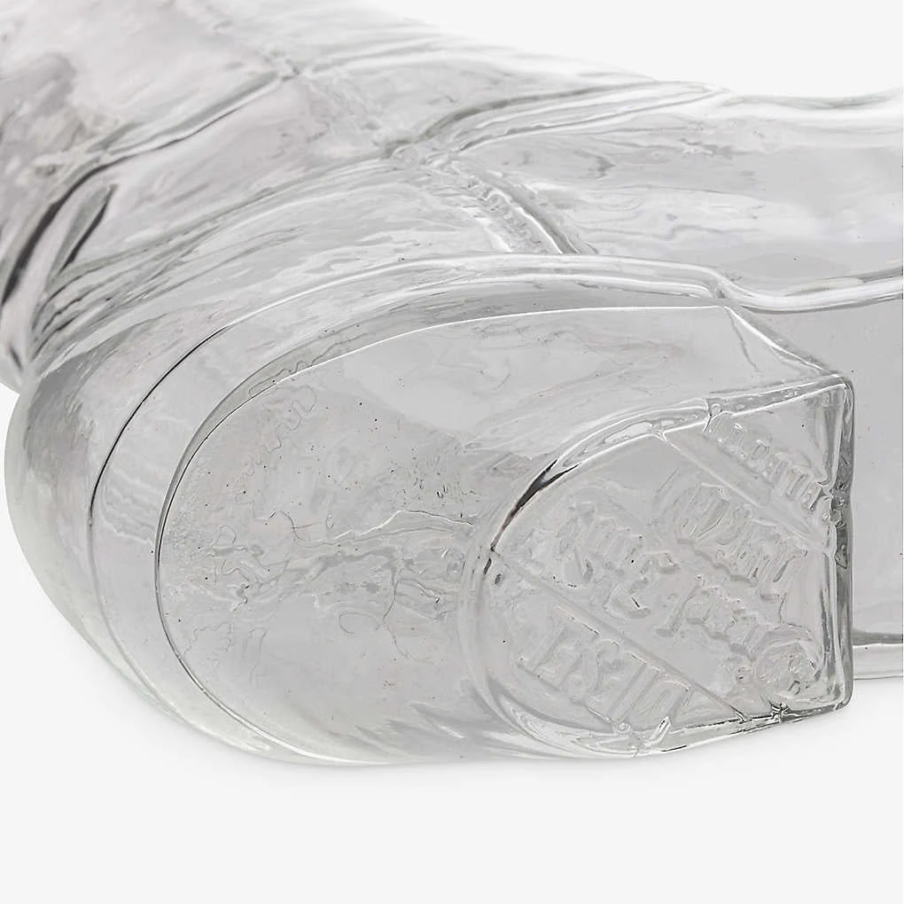 Crystal Bootie Glass Vase By Seletti 6 Crystal Bootie Glass Vase By Seletti - Image 6