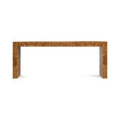 Custom Savannah Console Table 34 Custom Savannah Console Table -Scout Design Studio CustomSavannahBurlConsoleTable.GoldenPecanOliveAsh.02
