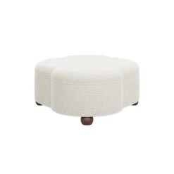 Custom Trefoils Ottoman 7 Custom Trefoils Ottoman -Scout Design Studio CustomTrefoilsOttoman.02