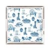 Dallas Toile Lucite Tray
