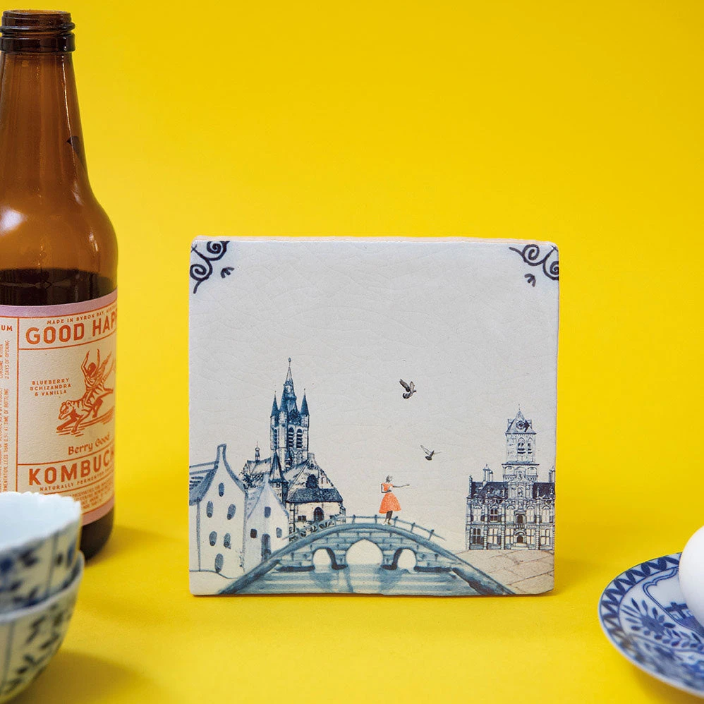 Delft Blue Tile 2 Delft Blue Tile - Image 2