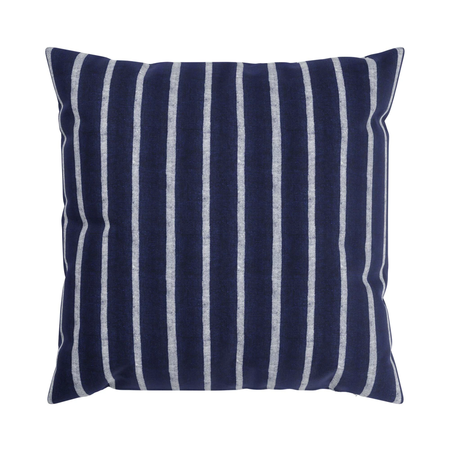 Dobby Navy & White Stripe Linen Pillow 1 Dobby Navy & White Stripe Linen Pillow
