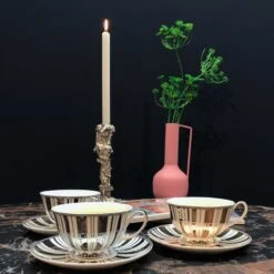 Drip Candle Holder In Silver - XXL 5 Drip Candle Holder In Silver - XXL -Scout Design Studio Drip Candle Holder XXL.03