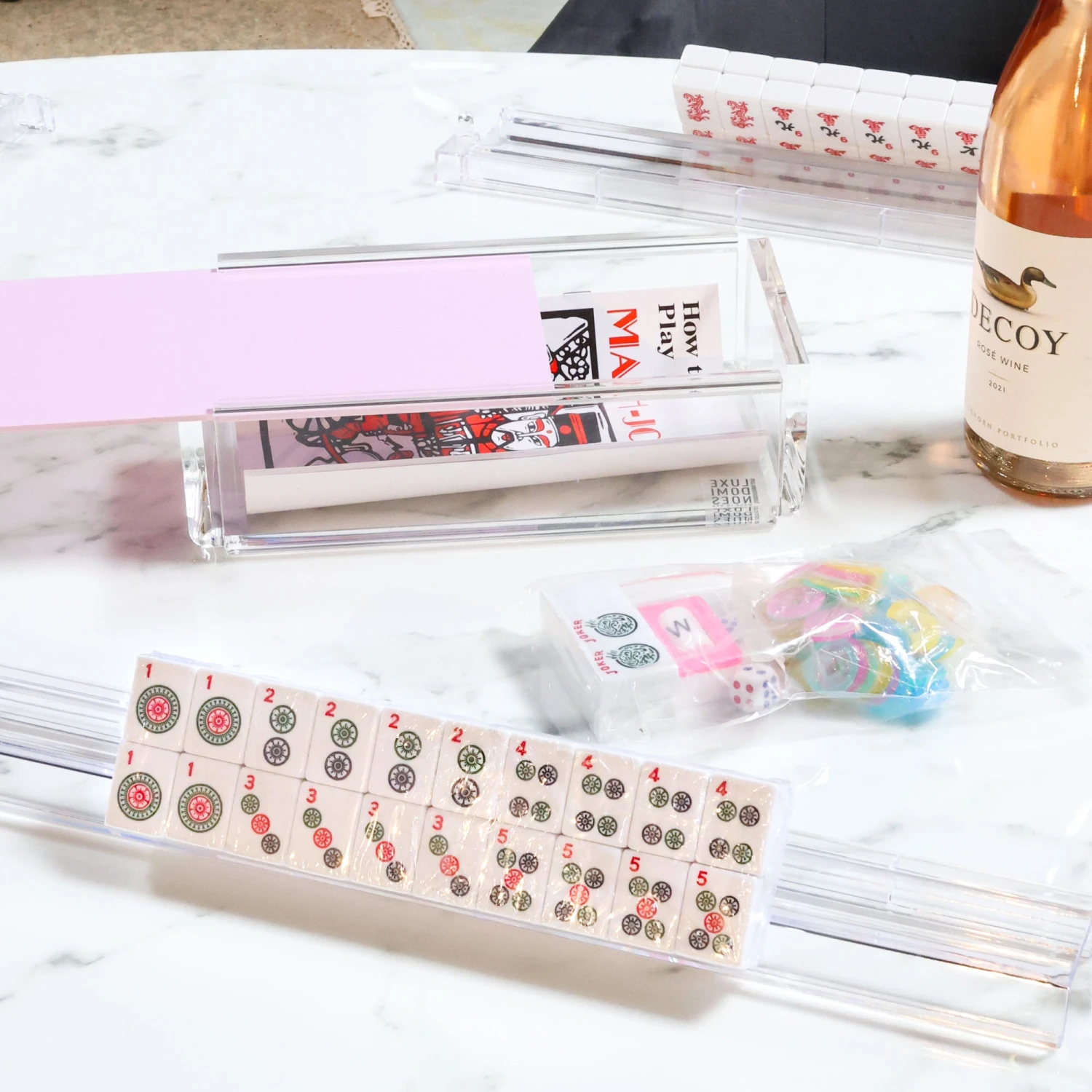 El Mahjong - Pastel Blue 2 El Mahjong - Pastel Blue - Image 2