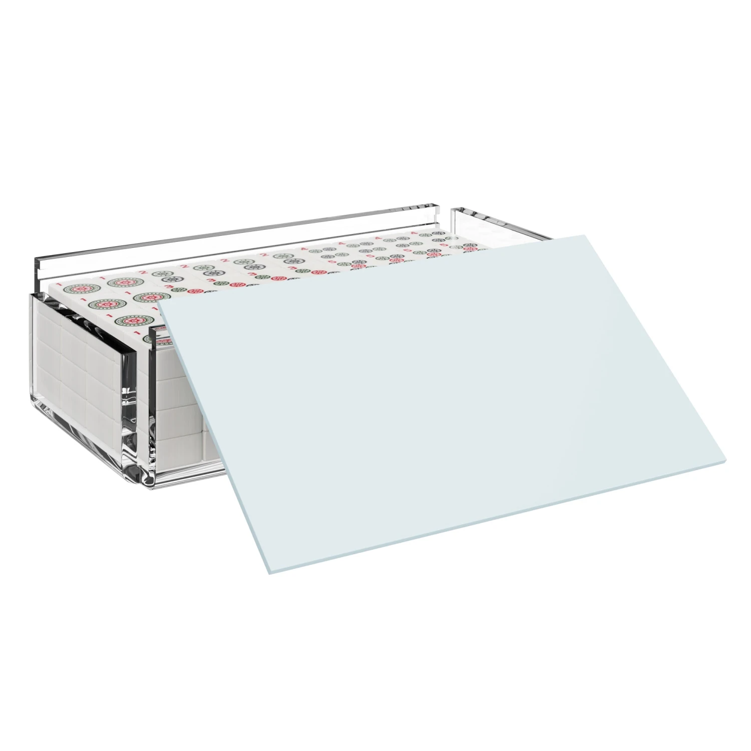 El Mahjong - Pastel Blue 3 El Mahjong - Pastel Blue - Image 3