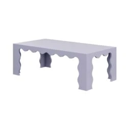 Custom Elizalde Coffee Table 27 Custom Elizalde Coffee Table -Scout Design Studio ElizaldeCoffeeTableRectangle.MerlinLavender.02