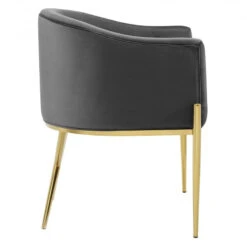 Elle Dining Chair In Grey Velvet 7 Elle Dining Chair In Grey Velvet -Scout Design Studio ElleDiningChairInGreyVelvet.02