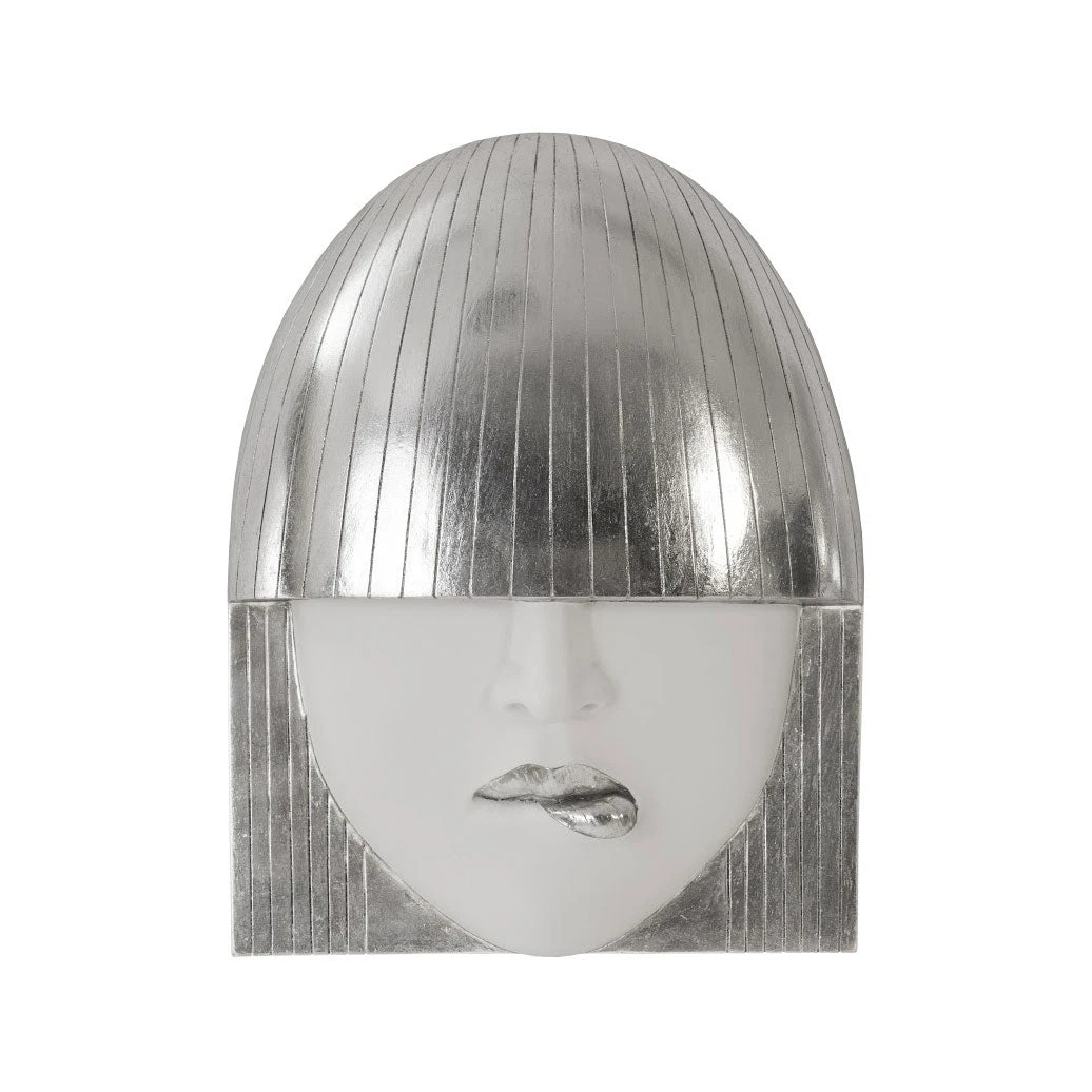 Fashion Faces Small Wall Art Set - Silver 2 Fashion Faces Small Wall Art Set - Silver - Image 2