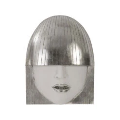 Fashion Faces Small Wall Art Set - Silver 9 Fashion Faces Small Wall Art Set - Silver -Scout Design Studio Fashion Faces Silver Set.04