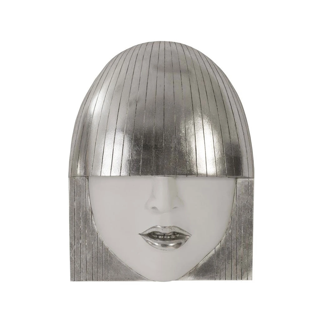 Fashion Faces Small Wall Art Set - Silver 4 Fashion Faces Small Wall Art Set - Silver - Image 4