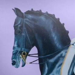 Framed Equestrian Artwork On Silk Cloth - Lavender 6 Framed Equestrian Artwork On Silk Cloth - Lavender -Scout Design Studio FramedEquestrianArtworkonSilkCloth Lavender.05 1800x1800 5d800ee7 e1f7 409a 9371 8e72c51a84f7
