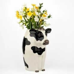 Friesian Cow Flower Vase -Scout Design Studio FriesianCowFlowerVase.04