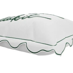 Fuck It Large Scallop Pillow Cover - Emerald 13 Fuck It Large Scallop Pillow Cover - Emerald -Scout Design Studio FuckItPillowCover Emerald.04